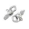 SHEGRACE Brass Lobster Claw Clasps XGRQ58067-766P-5