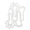 Funny Hand Carbon Steel Cutting Dies Stencils DIY-P076-19-5