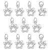 10Pcs Brass Pendants KK-BC0015-70P-1