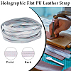 4.6~5M Laser Flat Imitation Leather Cord LC-GF0001-06A-02-4