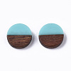 Resin & Wood Cabochons RESI-S358-70-H11-1