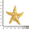 304 Stainless Steel Big Pendants STAS-L299-15G-03-3