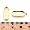 304 Stainless Steel Pendant Cabochon Component STAS-N115-42G-3