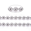 304 Stainless Steel Ball Chains CHS-F009-01D-P-1