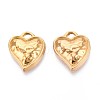 304 Stainless Steel Pendants STAS-T065-25G-1
