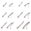 Iron Hair Barrette Findings IFIN-PH0024-37P-2