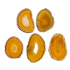 Dyed & Heated Natural Agate Slice Big Pendants GG-CBAAF67-02H-1
