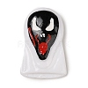 Ghost Mask Halloween Opaque Resin Decoden Cabochons RESI-R446-02B-1