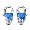 Alloy Enamel Lobster Claw Clasps PALLOY-Q441-031C-RS-3