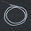 Electroplate Glass Beads Strands EGLA-J144-AB-A01-2
