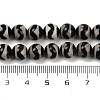 Tibetan Style dZi Beads Strands G-U022-A01-8mm-5