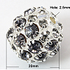 Brass Rhinestone Beads RB-Q165-10-2