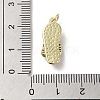 Brass Micro Pave Cubic Zirconia Pendants KK-E092-19G-02-3