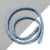 Synthetic Lava Rock Dyed Beads Strands G-H311-10-07-2