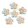 Transparent Spray Paint Glass Beads GLAA-Z011-07I-1