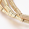 Electroplated Non-magnetic Synthetic Hematite Beads Strands G-G826-09G-2mm-3