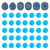 56Pcs 4 Styles Silicone Beads FIND-TA0010-75E-1