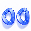 Imitation Jelly Acrylic Linking Rings OACR-S036-001B-E02-1