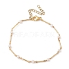 Natural Cultured Freshwater Pearl Beaded Bracelets BJEW-JB09865-1