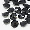 Pointed Back Glass Rhinestone Cabochons X-RGLA-T086-14mm-02-1