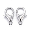 Zinc Alloy Lobster Claw Clasps X-E102-1