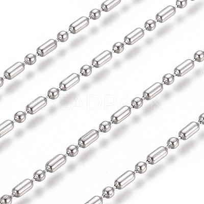 Non-Tarnish 304 Stainless Steel Ball Chains CHS-L024-025F-1