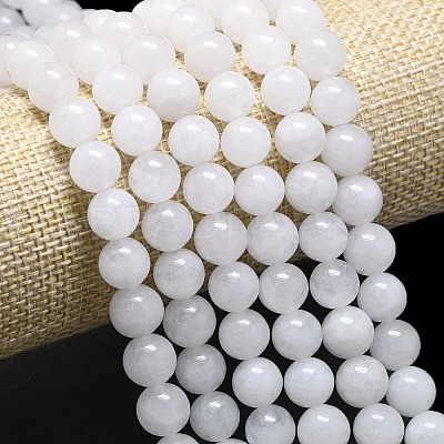Natural Malaysia Jade Beads Strands G-L645-B01-10mm-01-1