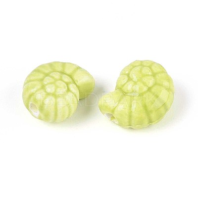 Handmade Porcelain Ceramic Beads PORC-T133-25C-1