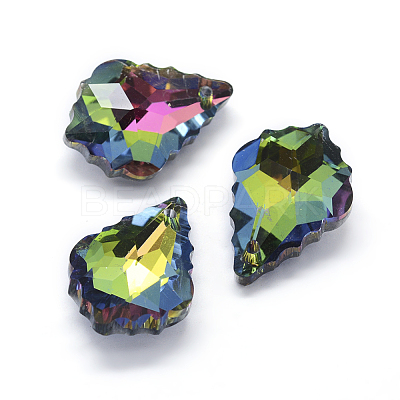 Faceted Glass Pendants X-GLAA-F068-A02-1
