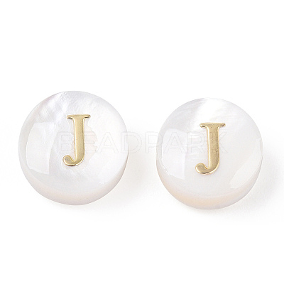 Natural Freshwater Shell Beads SHEL-N036-01J-1