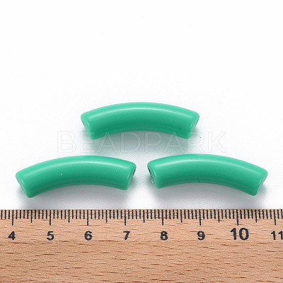 Opaque Acrylic Beads MACR-S372-002B-S035-1