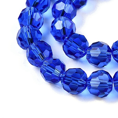 Transparent Glass Beads LS-EGLA-A035-T6mm-D21-1