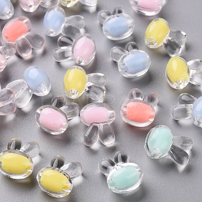 Transparent Acrylic Beads TACR-S152-05A-1