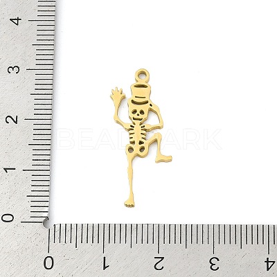 304 Stainless Steel Pendants STAS-U041-02H-G-1