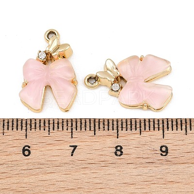 Alloy & Resin & Rhinestone Pendants RE-CBA4E99-02G-B-1