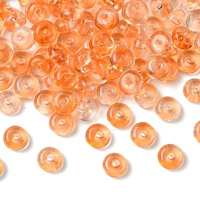 111Pcs Electroplate Transparent Colours Rainbow Glass Seed Beads SEED-YW0002-93C-1