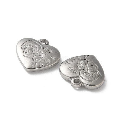 304 Stainless Steel Pendants STAS-I330-026P-1
