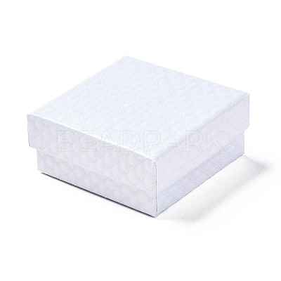 Square Cardboard Jewelry Boxes CBOX-N012-34B-1