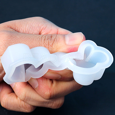 DIY Love Heart Pillar Candle Silicone Mold PW-WG40893-01-1