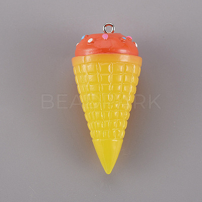 Resin Pendants RESI-Q211-001F-1