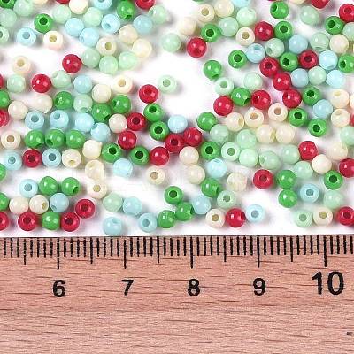 Opaque Acrylic Beads OACR-H118-07A-08-1