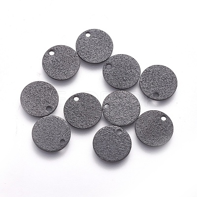304 Stainless Steel Charms STAS-E455-02B-10mm-1