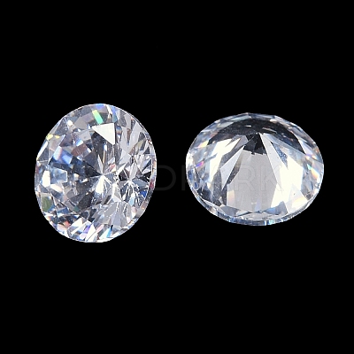 Cubic Zirconia Cabochons ZIRC-M002-8mm-007-1