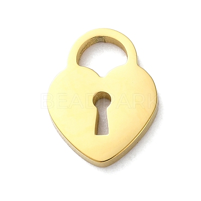 Ion Plating(IP) 304 Stainless Steel Laser Cut Charms STAS-N104-11G-1