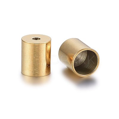 Ion Plating(IP) 304 Stainless Steel Cord Ends X-STAS-H467-09G-6mm-1