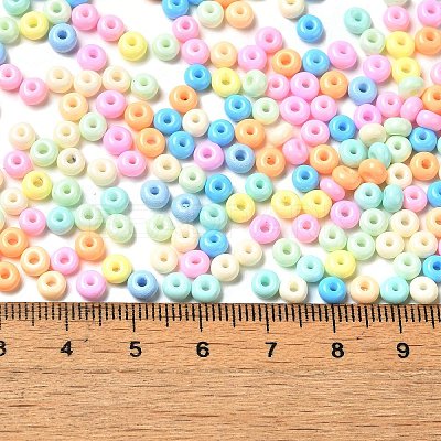 Baking Paint Glass Seed Beads SEED-B001-02A-10-1