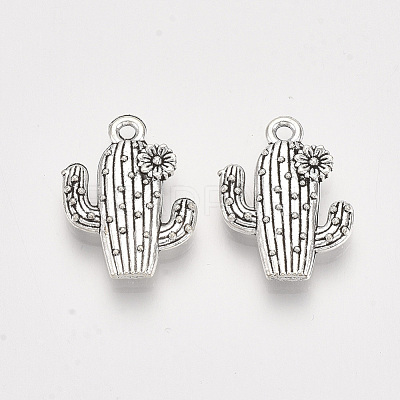 Tibetan Style Alloy Pendants TIBE-S314-67AS-LF-1