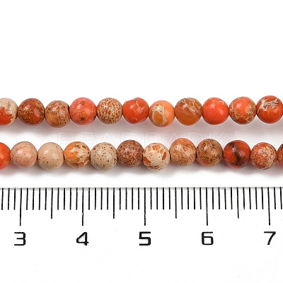 Dyed Natural Regalite/Imperial Jasper/Sea Sediment Jasper Beads Strands G-B124-C04-15-1