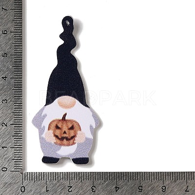Halloween Imitation Leather Big Pendants FIND-K017-02A-02-1