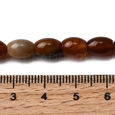 Natural Petrified Wood Beads Strands G-K362-I12-02-1